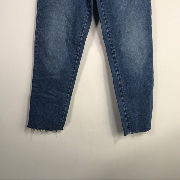 Jessica Simpson Get on with It Hi-Rise Slim Straight Jean, Women's Size 25 -Blue - Picture 7 of 11